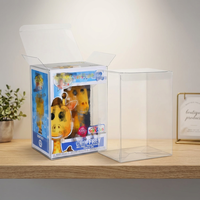Boîte de rangement sécurisée de grande capacité pour figurines de collection en PET flexible, vente en gros