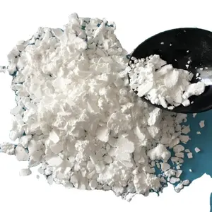 부동액 및 제습의 산업/사료 등급 Cacl2 화이트 플레이크 염화칼슘