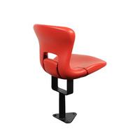 Chaise pliante d'extérieur légère en polyéthylène haute densité réglable pour stades, salles de classe et amphithéâtres - Siège pliant VIP