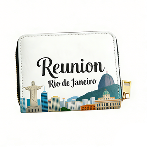 Cartera Conmemorativa Personalizada de Reunión en Río de Janeiro, Rochester, Roma y Salzburgo - Product Image 1