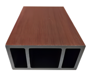 Nuevo diseño WPC tableros de extrusión de CO <span class=keywords><strong>para</strong></span> exteriores 100*50mm alto impermeable Anti-UV fachada resistente a insectos-termitas <span class=keywords><strong>madera</strong></span> <span class=keywords><strong>Exterior</strong></span> <span class=keywords><strong>para</strong></span> - Product Image 2