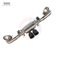 SDO - Sistema de Escape Catback de Acero Inoxidable para Porsche 911 992 GT3 RS 4.0L 2021-2026, Kit de Tubo de Silenciador con Válvula Electrónica de Alto Rendimiento