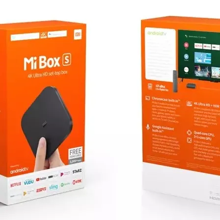 Global Version Xiaomi Mi TV Box S 2GB 8GB Android 8.1 Smart TV Box S 4K HD Set Top Xiaomi Mi Box S