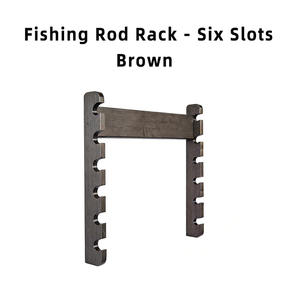 Support mural en bois pour cannes <span class=keywords><strong>à</strong></span> <span class=keywords><strong>pêche</strong></span>, <span class=keywords><strong>rangement</strong></span> multi-emplacements pour la <span class=keywords><strong>maison</strong></span>, le garage, l'atelier, l'extérieur, présentoir pour équipement de <span class=keywords><strong>pêche</strong></span> avec une solide construction - Product Image 3