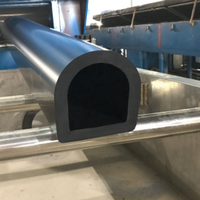 Tira de goma de barco para parachoques protector de borde de barco Rub Rail Fender