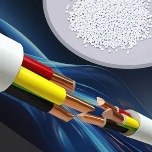 Best price cable and wire virgin pvc plastic material granules pellets