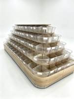 Supermarkt schap, winkelrek, gondola schap, metalen displayrek voor supermarkten, 2026 model.