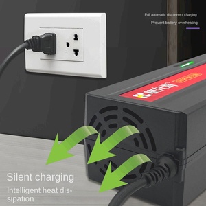 Venta caliente vehículo eléctrico carrito de golf LiFePO4 cargador de batería de iones de litio Cargador eléctrico de alta potencia para triciclo - Product Image 4