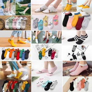 Ankle Socks Cotton Solid Color Breathable Daily Life Casual Socks for Men Women Short Boat Socks All Season - Product Image 4