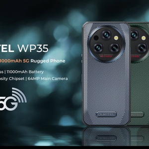 Teléfono Inteligente Resistente 5G con 11000mAh, Cámara Principal Dual de 64MP, Dimensity 6100+, Pantalla de 6.6 Pulgadas 2.4K, 24+256GB, Android 14, Oukitel WP35 - Product Image 5