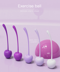 Cherry Intimate Kegel Ball Übungs gewichte Rose, Arzt Empfohlen für Blasen kontrolle Peic Boden übungen - Product Image 3
