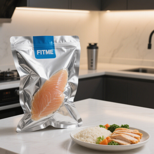 Bolsa de envasado de alimentos impresa personalizada, bolsa de retorta al vacío de papel de aluminio de alta temperatura para albóndigas, carne, mariscos - Product Image 3