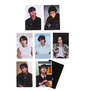 Set de 7 Fototarjetas KPOP de <span class=keywords><strong>Jungkook</strong></span>, Taehyung, <span class=keywords><strong>J</strong></span>-<span class=keywords><strong>Hope</strong></span>, Jimin, Suga y <span class=keywords><strong>Jin</strong></span>, Versión WVS, Tarjetas de Selfie, Postales, Regalo para Fans, Colección 2025 FESTA - Product Image 4