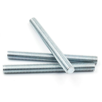 Customized Full-threaded Steel Threaded Rod Threaded Bar Threaded Bolt Zinc Plated Black