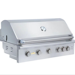 Новое поступление, 5-горелка из нержавеющей стали, коммерческий газовый гриль для барбекю, большая уличная кухня, построенная с удобными функциями очистки - Product Image 6