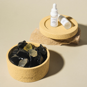 Tùy Chỉnh Hương Liệu Đá Tự Nhiên Pha Lê Khuếch Tán Hương Thơm Nhà Lâu Dài Tươi Bê Tông Jar Tinh Dầu Khuếch Tán - Product Image 3