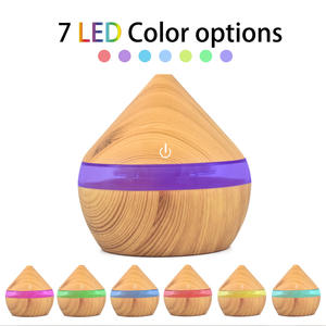 Diffuseur d'arômes en bois grainé, mini humidificateur USB volcanique, diffuseur d'huiles essentielles portable pour la maison, le bureau et le bureau à domicile, moins d'un litre - Product Image 3