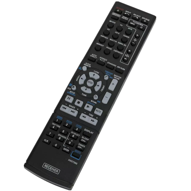 Universal AXD7565 Remote Controller Fit for Pioneer Home Theater Audio Video VSX-519V-K 523 819H AXD7534/7586 With 63 Buttons