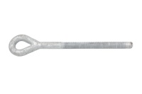 Anneau de fixation ovale forgé à œil long avec crochet pour accessoires électriques – Vente chaude