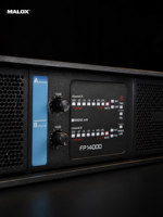 Amplificateur de puissance professionnel 2 canaux MALOX FP14000 8000W pour double subwoofer 18 pouces, montage en rack métallique, amplificateur DJ pour scène