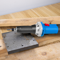 HERZO Portable Die Meuleuse Droite 600W Outil De Meulage Rotatif 220V Mini Meuleuse Multifonctionnelle
