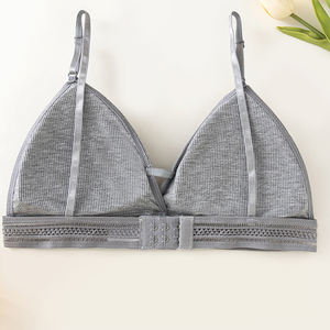 <span class=keywords><strong>Soutien</strong></span>-<span class=keywords><strong>gorge</strong></span> push-up respirant pour femmes Fitness Cotton Wireless Bralette Sports Unwired Comfortable Soft Bra Without Frame - Product Image 4