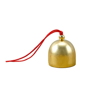 Festive Decorative Courtyard Hanging Wind <b>Chime</b> Blessing <b>Bell</b> 28mm Polished Metal Outdoor Garden Ornament - Product Image 1