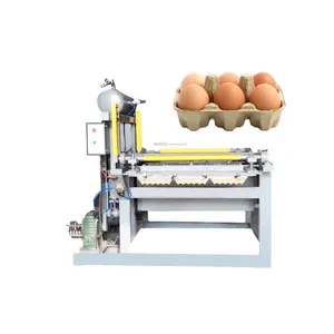 Máquina automática para fabricar bandejas de huevos Línea de producción de bandejas de huevos