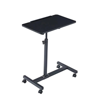 Table d'appoint pliable mobile de bureau d'ordinateur moderne réglable en métal avec conception rotative pour dortoirs d'étudiants et salon