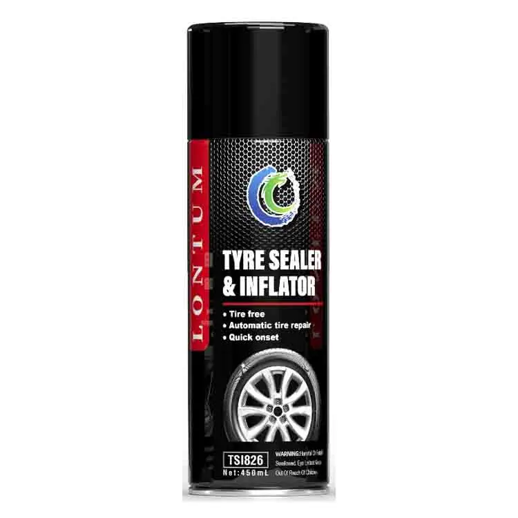 Tire Fix Filler Repair Patch Tyre Sealer Inflator Aerosol Liquid Sealant