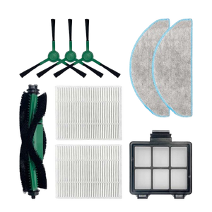 Piezas de repuesto para aspiradora, cepillo principal, cepillo lateral, filtro de polvo, almohadilla de mopa para <span class=keywords><strong>iRobot</strong></span> <span class=keywords><strong>Roomba</strong></span> Essential <span class=keywords><strong>Combo</strong></span> Series Y0110/Y0140 - Product Image 1