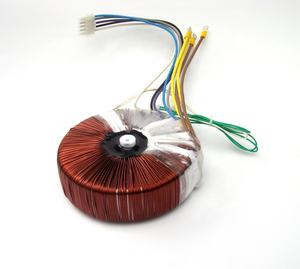 Transformateur toroïdal à anneau 5000VA entrée 12V 50Hz sortie 230V; 2000VA entrée 24V 50Hz sortie 230V pour convertisseur solaire - Product Image 1