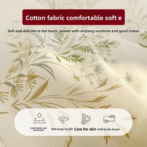 Nouvel ensemble <span class=keywords><strong>de</strong></span> literie quatre pièces en pur coton style pastoral 2026 ; <span class=keywords><strong>Housse</strong></span> <span class=keywords><strong>de</strong></span> <span class=keywords><strong>couette</strong></span> et drap-<span class=keywords><strong>housse</strong></span> pour dortoir - Product Image 2