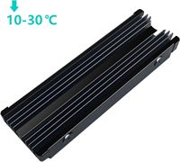 Индивидуальное предложение M.2 радиатор SSD охладитель для PS5 PCIE NVME или SATA m2 2280 SSD охлаждение