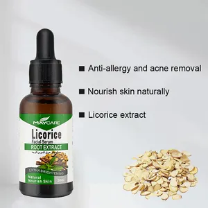 Produk perawatan kulit populer serum anti Jerawat akar licorice