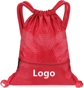 Sacs à cordes épais <span class=keywords><strong>de</strong></span> grande capacité avec logo imprimé personnalisé Sacs à cordes pliables portables étanches <span class=keywords><strong>de</strong></span> <span class=keywords><strong>bonne</strong></span> qualité avec des cordes - Product Image 1