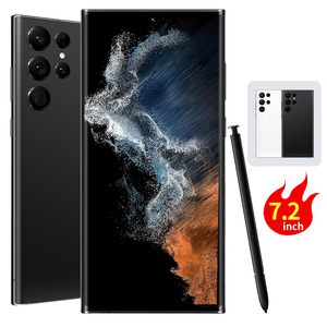 สมาร์ทโฟนยอดนิยมปี 2023 รุ่น <span class=keywords><strong>S22</strong></span> <span class=keywords><strong>Ultra</strong></span> 16GB <span class=keywords><strong>512GB</strong></span> LTE Deca Core 5G Android <span class=keywords><strong>12</strong></span> หน้าจอ LCD 120Hz กล้อง 48MP แบตเตอรี่ 5000mAh - Product Image 1