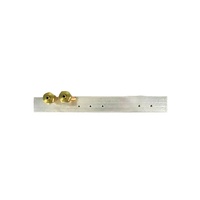 Plaque de refroidissement liquide en aluminium 300W sur mesure avec tubes en cuivre pour dissipation thermique