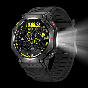 Nouvelle arrivée KC91 Montre connectée sportive avec surveillance de la fréquence cardiaque, étanche 3ATM, GPS - Product Image 2