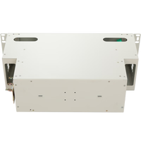 Cadre de distribution optique convexe ODF 48 ports 3U19 pouces, 48 cœurs, port FC, montage en rack, équipement de fibre optique coulissant