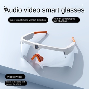 4K HD スポーツ アウトドア ライディング クール ブルーライトカット AI スマート カメラグラス ビデオ撮影＆通話機能付き PCフレーム - Product Image 3