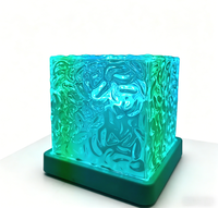 Prêt à expédier – Lampe de nuit LED à ondes océaniques effet vague d'eau, 16 couleurs, avec télécommande, pour la vente en gros