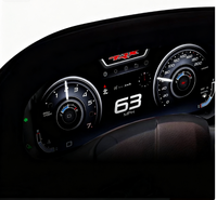 12.3 Inch Car Digital Dashboard LCD Instrument Panel Speedometer with High Resolution for 2014-2019 Dodge Ram 1500