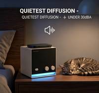 Diffuseur de parfum de luxe à double bouteille, contrôlé par application intelligente, design métallique, 200 ml*2 pour la maison et le salon