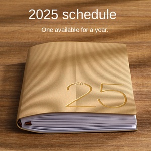 2025 calendrier <span class=keywords><strong>livre</strong></span> Version anglaise épaissi 365 jours gestion du temps cahier personnalisable <span class=keywords><strong>un</strong></span> <span class=keywords><strong>jour</strong></span> <span class=keywords><strong>une</strong></span> <span class=keywords><strong>page</strong></span> planification cuir - Product Image 5