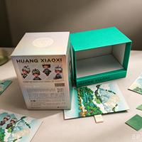 Boîte cadeau rigide personnalisée avec fenêtre, en carton holographique, pour l'emballage de figurines et de jouets de collection – Vente en gros