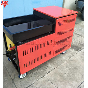 Máquina de pulverización de plástico para pasarela de 120L, máquina de pulverización de gránulos de Color deportivo, máquina de pulverización de mortero de cemento rápido - Product Image 2