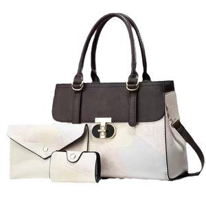 Nuevo bolso de mano de bloque de Color a la moda para mujer, bolso de hombro, conjunto Retro versátil para madre e hija - Product Image 5