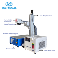 Graveur laser UV YEE-ZMUV 5W, machine de marquage CNC avec marquage profond, prend en charge les formats DXF/PLT/AI pour la gravure sur plastique/verre