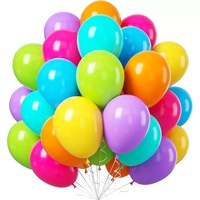 Ballons de décoration colorés pour cérémonie de mariage, fête d'anniversaire, ballons de couleur mate personnalisés